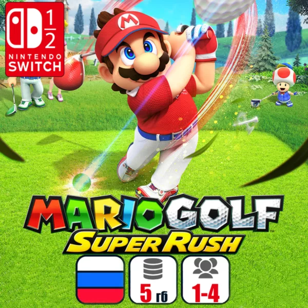 Купить игру для Nintendo Switch Mario Golf: Super Rush | Nintendo Switch 1/2