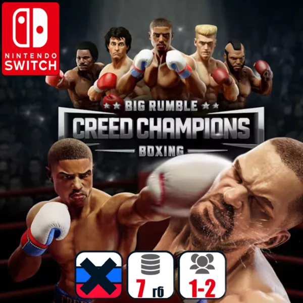 Купить игру для Nintendo Switch Big Rumble Boxing: Creed Champions | Nintendo Switch 1/2