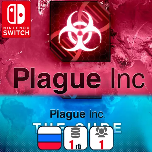 Купить игру для Nintendo Switch Plague Inc: Evolved + The Cure | Nintendo Switch 1/2