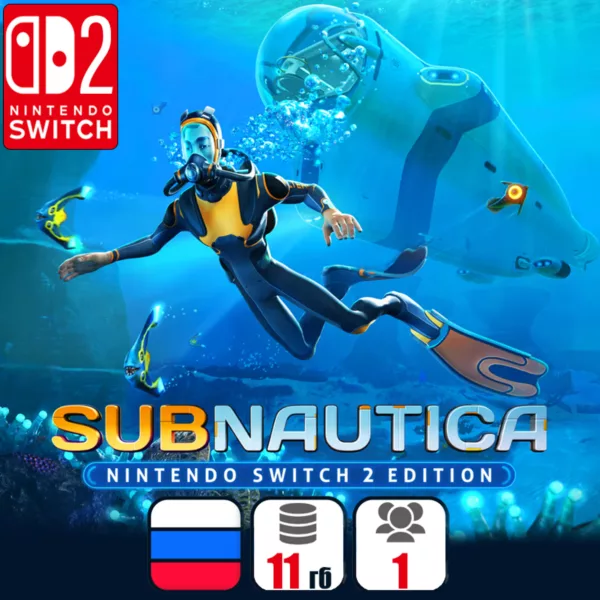Купить игру для Nintendo Switch Subnautica - Switch 2 Edition | Nintendo Switch 2